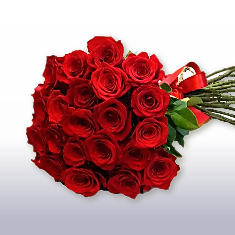 Bouquet 48 Rose rosse - Consegna a Milano Flower delivery